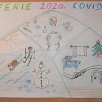 Konkurs „Bezpieczne ferie zimowe w czasie pandemii” kl. 6